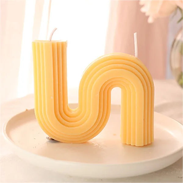 S-shaped Scented Candles