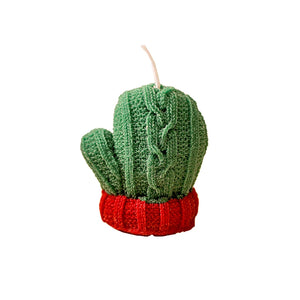 Christmas Gloves Candle