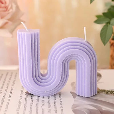 S-shaped Scented Candles