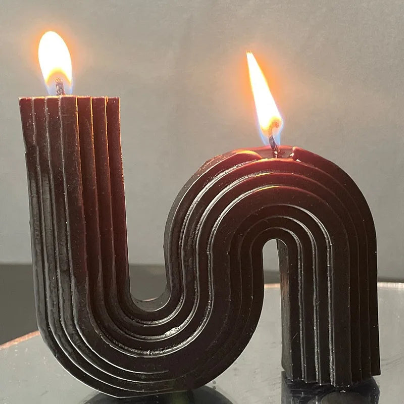 S-shaped Scented Candles