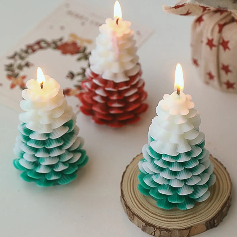 Creative Christmas Tree Aromatherapy Candle