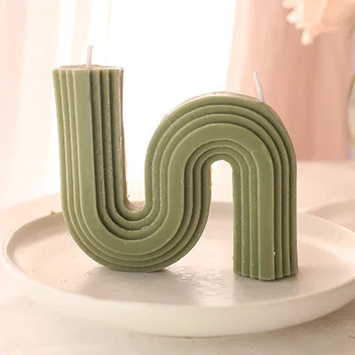 S-shaped Scented Candles