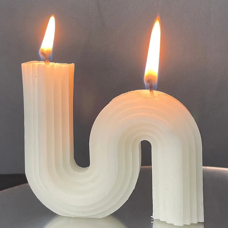 S-shaped Scented Candles