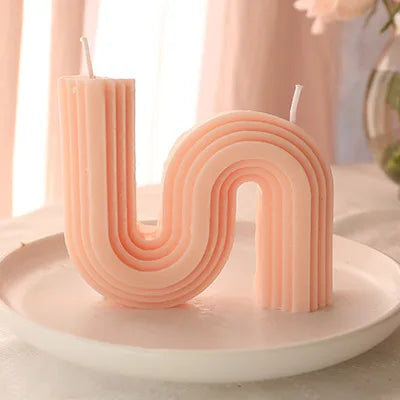 S-shaped Scented Candles